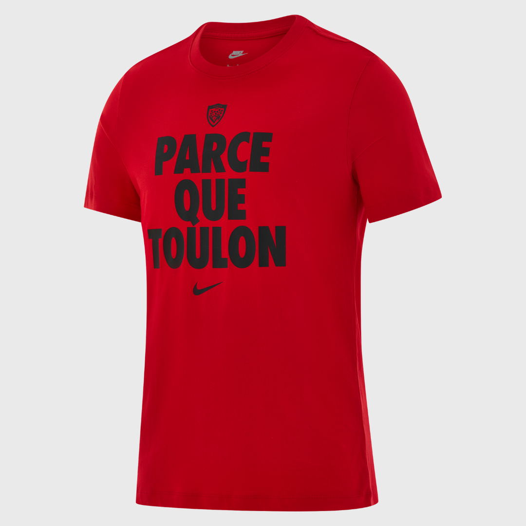 Nike RC Toulon Rugby Men's Graphic Tee University Red 2026/27
