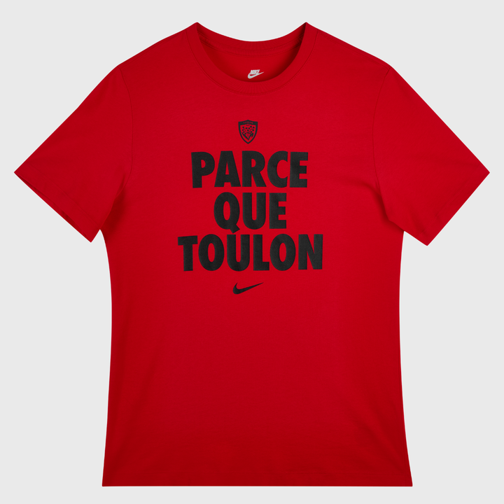 Nike RC Toulon Rugby Men's Graphic Tee University Red 2026/27