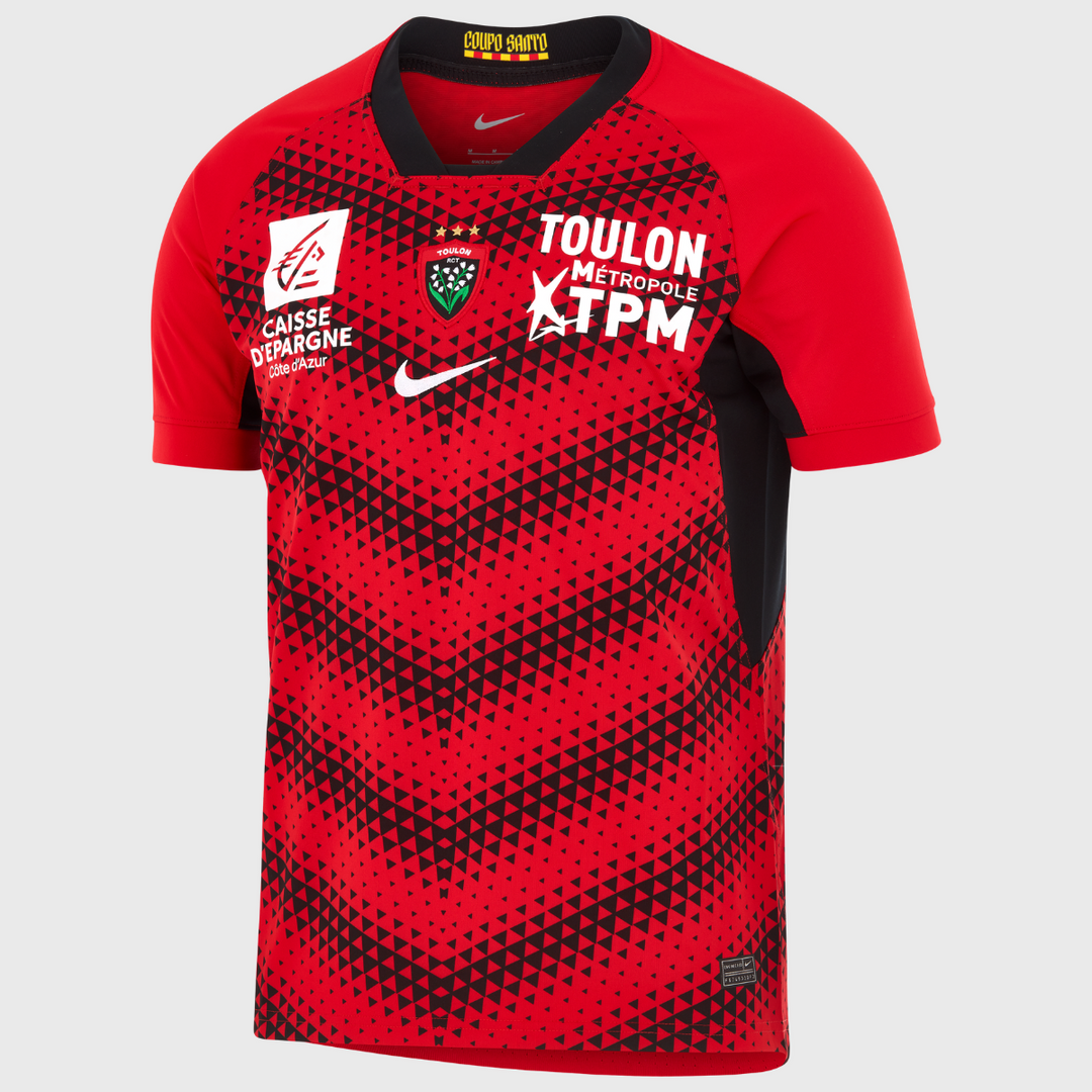 Nike RC Toulon Men's Home Stadium Rugby Shirt 2025/26 - Rugbystuff.com