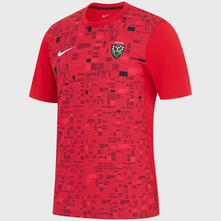 Nike RC Toulon Men's Pre-Match Training Rugby Shirt 2023/24 - Rugbystuff.com
