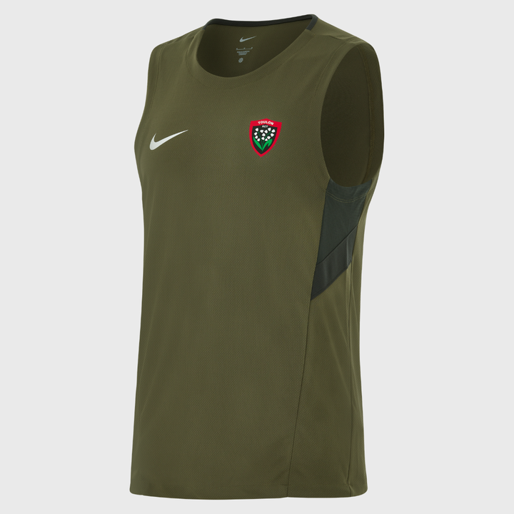Nike RC Toulon Rugby Men's Training Singlet Olive 2026/27