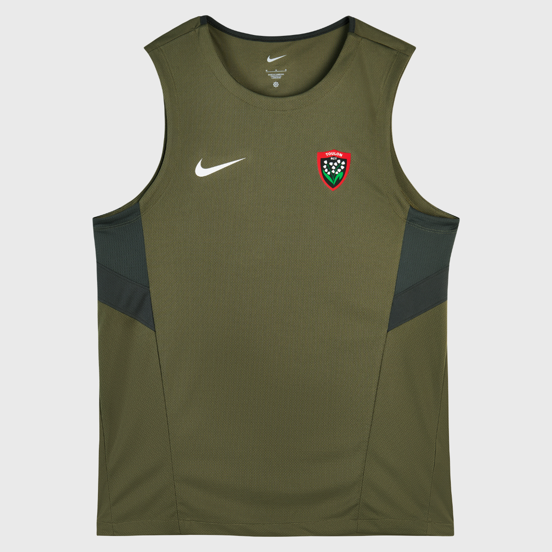 Nike RC Toulon Rugby Men's Training Singlet Olive 2026/27