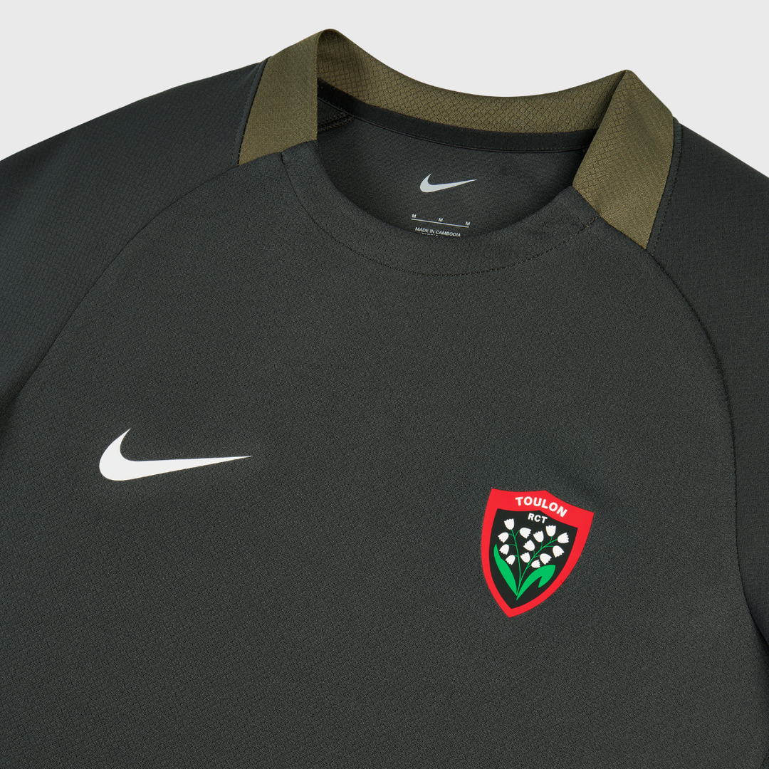 Nike RC Toulon Rugby Men's Training Tee Anthracite 2026/27