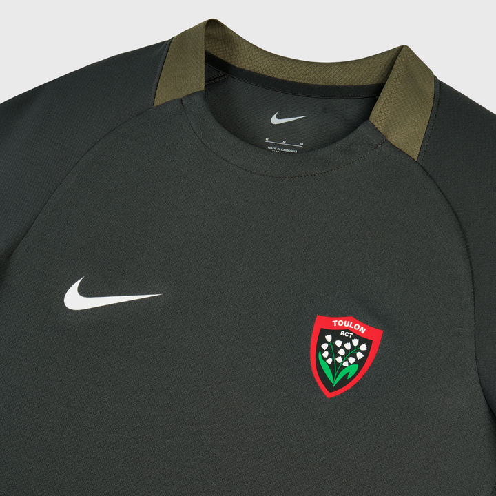 Nike RC Toulon Rugby Men's Training Tee Anthracite 2026/27