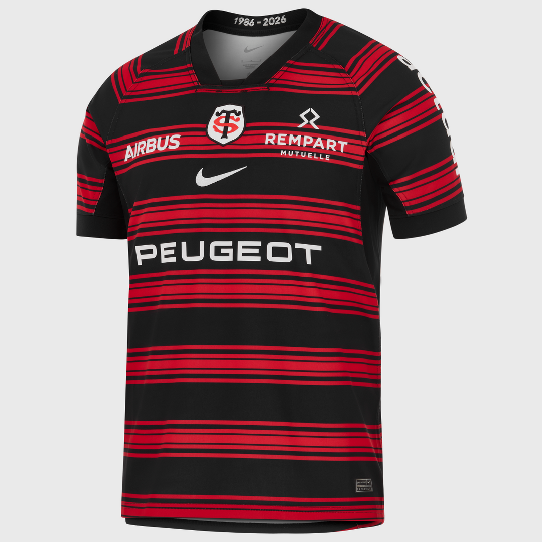 Nike Toulouse Men's Home Stadium Rugby Shirt 2025/26 - Rugbystuff.com