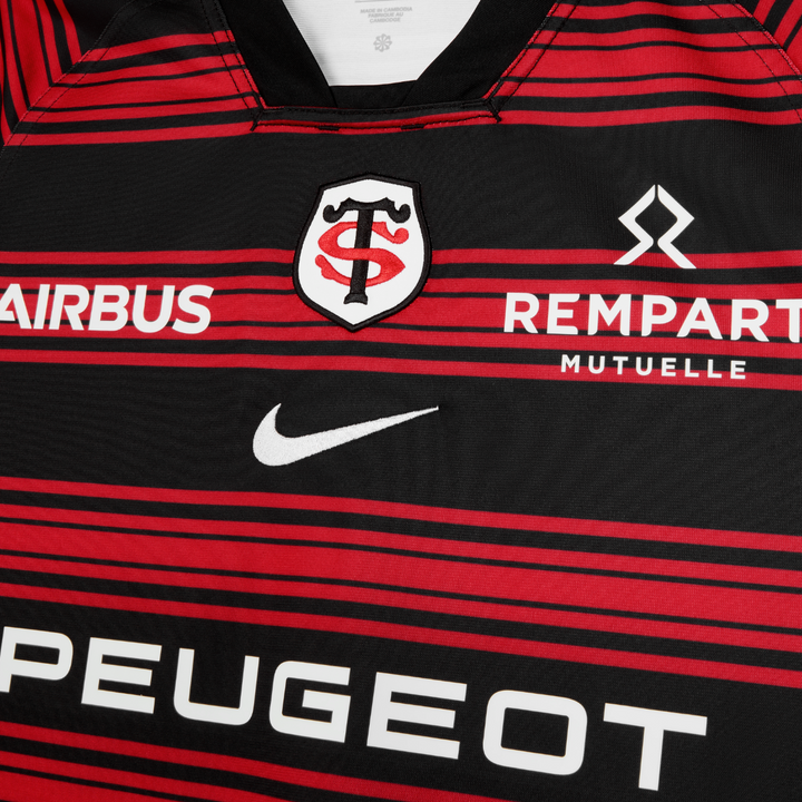 Nike Toulouse Men's Home Stadium Rugby Shirt 2025/26 - Rugbystuff.com
