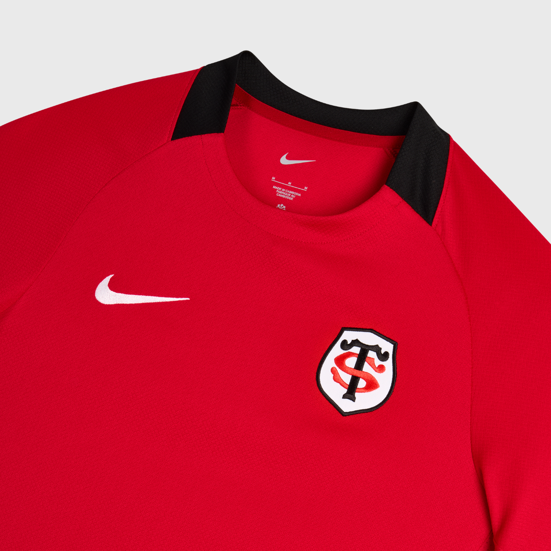 Nike Toulouse Rugby Men's Training Tee Red 2026/27