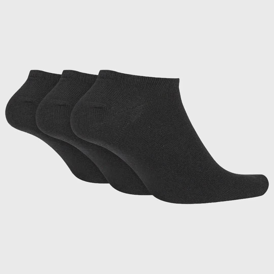 Nike Lightweight No Show Socks Black 3 Pack