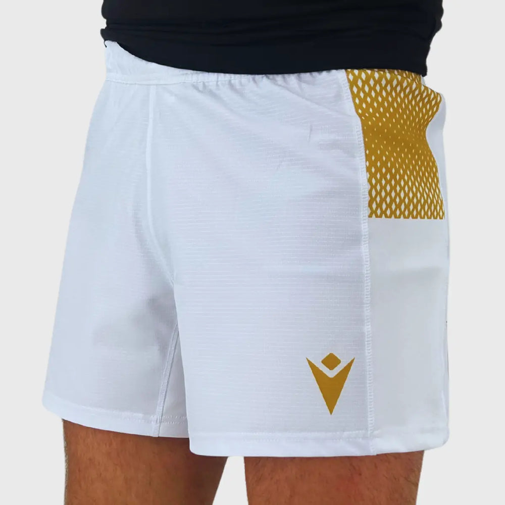 Macron NOLA Gold MLR Home Rugby Shorts 2025 - Rugbystuff.com