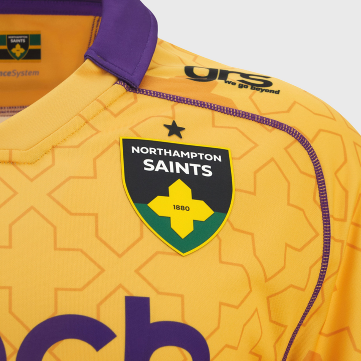 Macron Northampton Saints Away Replica Rugby Shirt 2025/26 - Rugbystuff.com