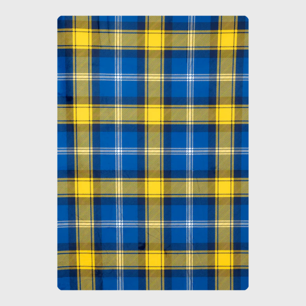 OddBalls My Name'5 Doddie Tartan Blanket - Rugbystuff.com
