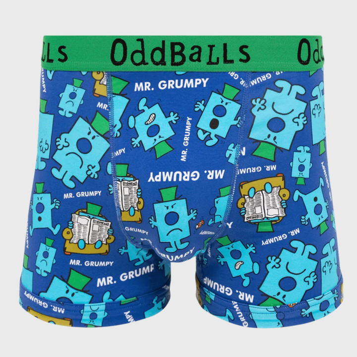 OddBalls Mr. Grumpy Boxer Shorts - Rugbystuff.com