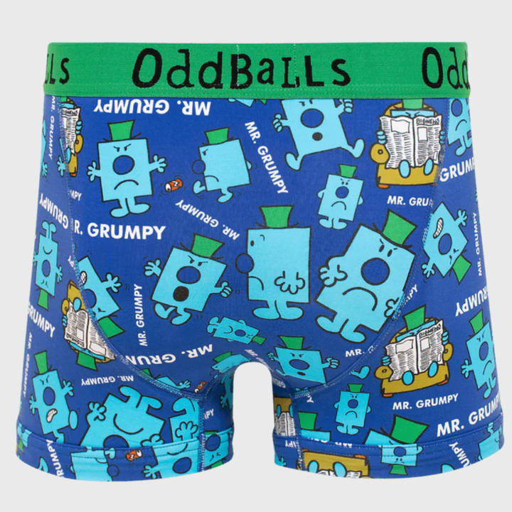 OddBalls Mr. Grumpy Boxer Shorts - Rugbystuff.com