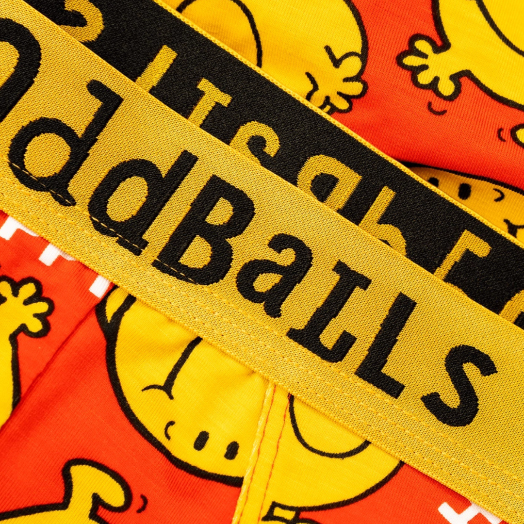 OddBalls Mr Happy Bamboo Boxer Shorts