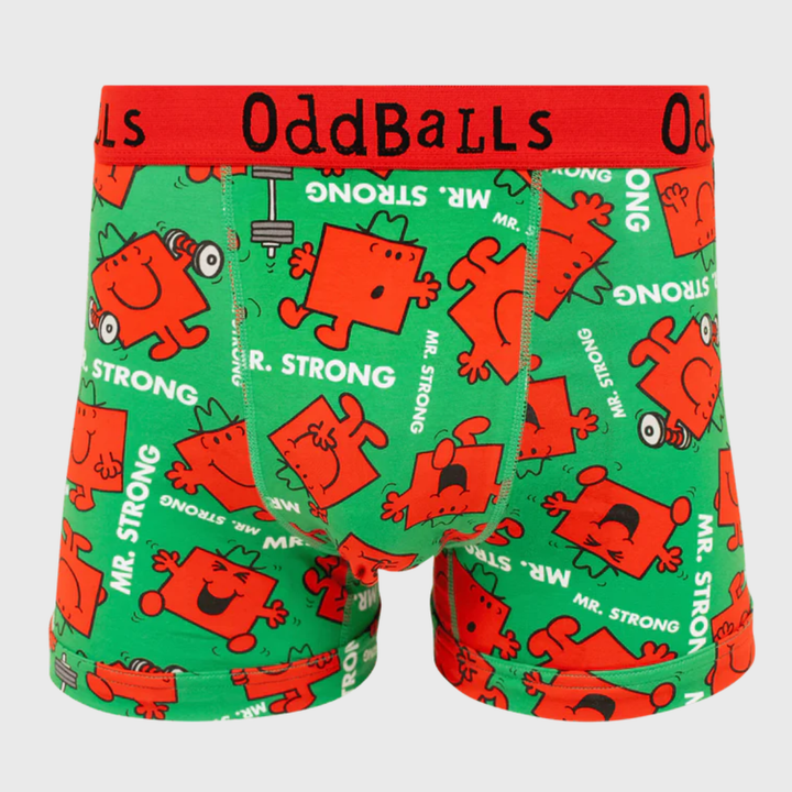 OddBalls Mr. Strong Boxer Shorts - Rugbystuff.com