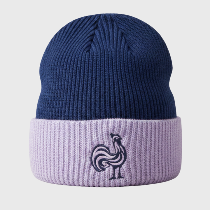 Adidas France Rugby Beanie Navy/Purple - Rugbystuff.com