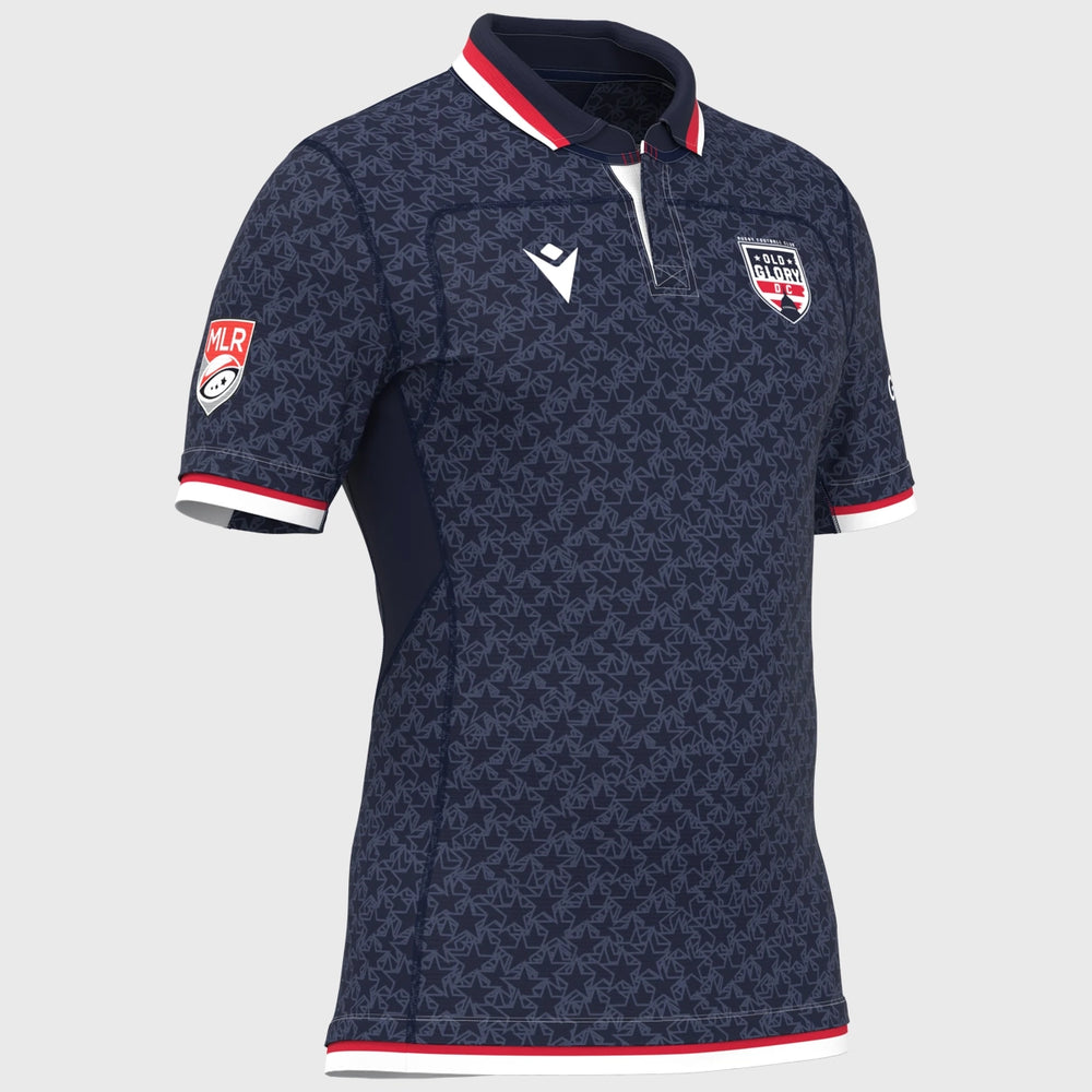 Macron Old Glory DC MLR Home Replica Rugby Shirt 2025 - Rugbystuff.com