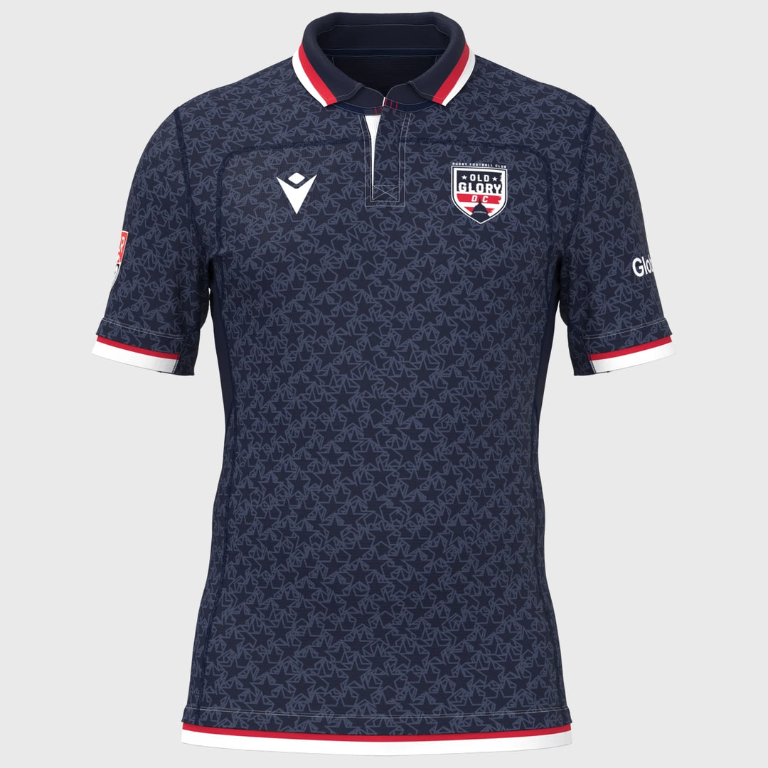 Macron Old Glory DC MLR Home Replica Rugby Shirt 2025 - Rugbystuff.com