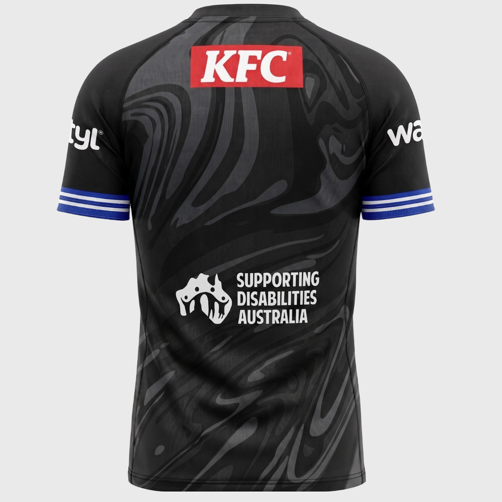 O'Neill's Bulldogs Men's Training Tee Black 2026 - Rugbystuff.com