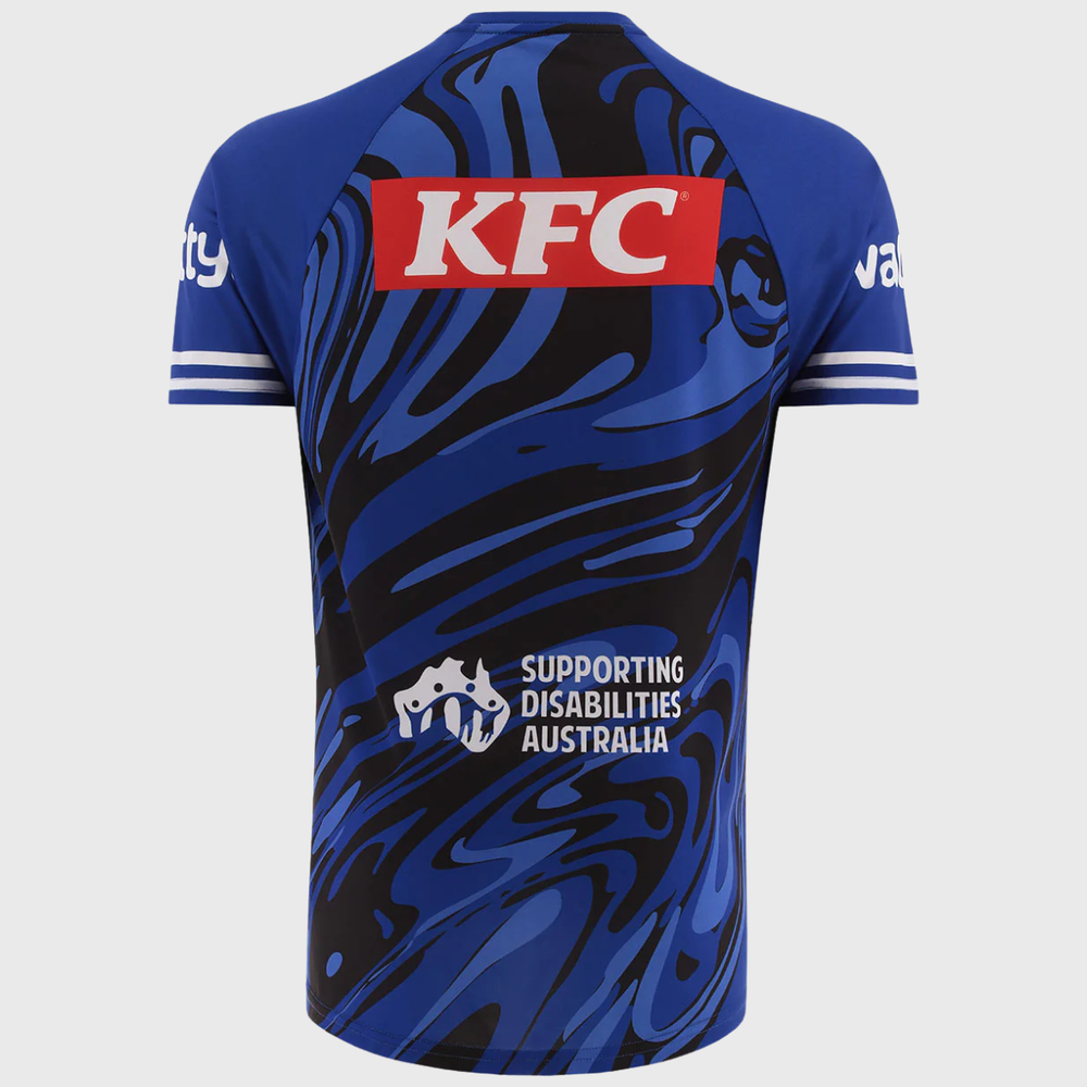 O'Neill's Bulldogs Men's Training Tee Blue 2026 - Rugbystuff.com