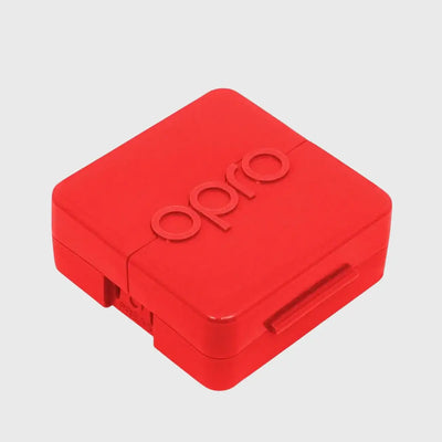 Opro Anti-Microbial Mouthguard Case Red