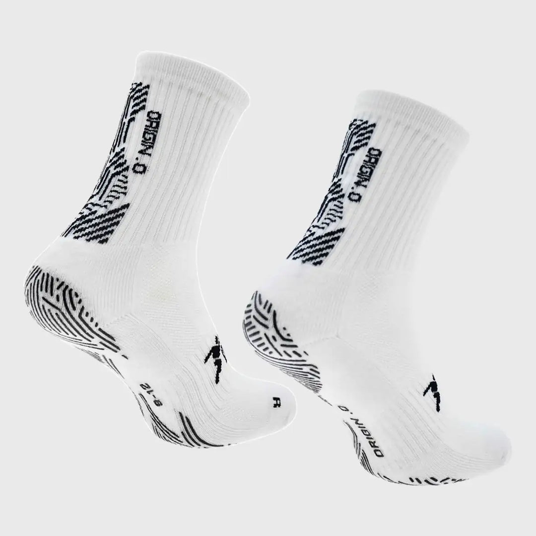 Grip Socks Rugby Precision Origin.0 Adult Rugby Grip Socks White – Rugbystuff.com