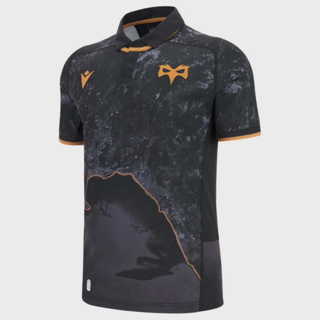 Macron Ospreys Home Replica Rugby Shirt 2025/26 - Rugbystuff.com