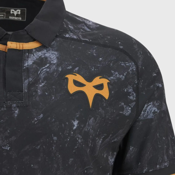 Macron Ospreys Home Replica Rugby Shirt 2025/26 - Rugbystuff.com