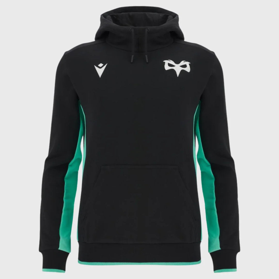 Macron Ospreys Rugby Hoody 2025/26 - Rugbystuff.com