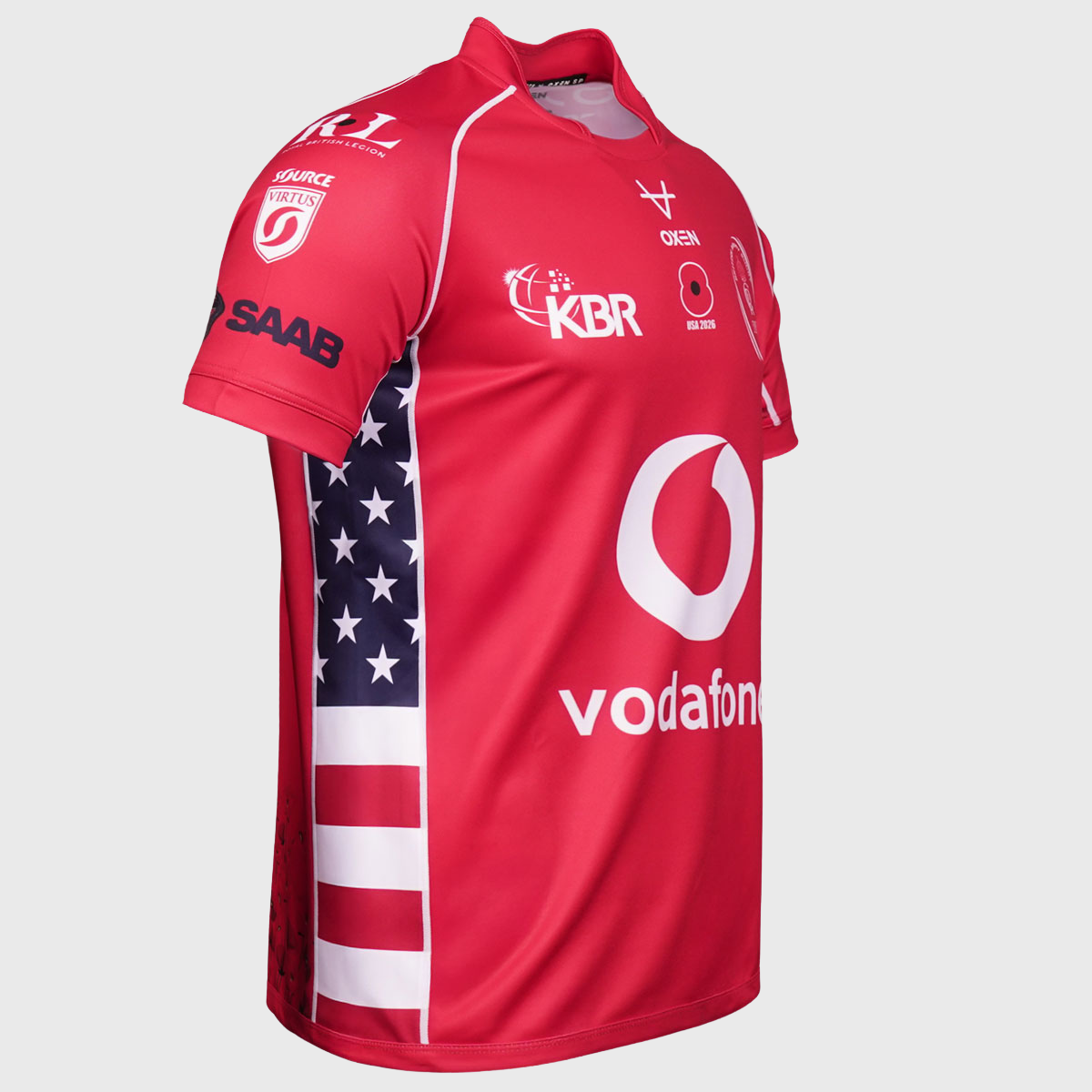 Oxen British Army USA Tour Replica Rugby Shirt 2026