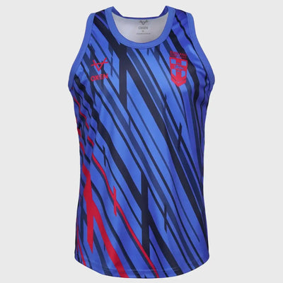 Oxen England Rugby League Warm Up Singlet Navy/Royal 2026