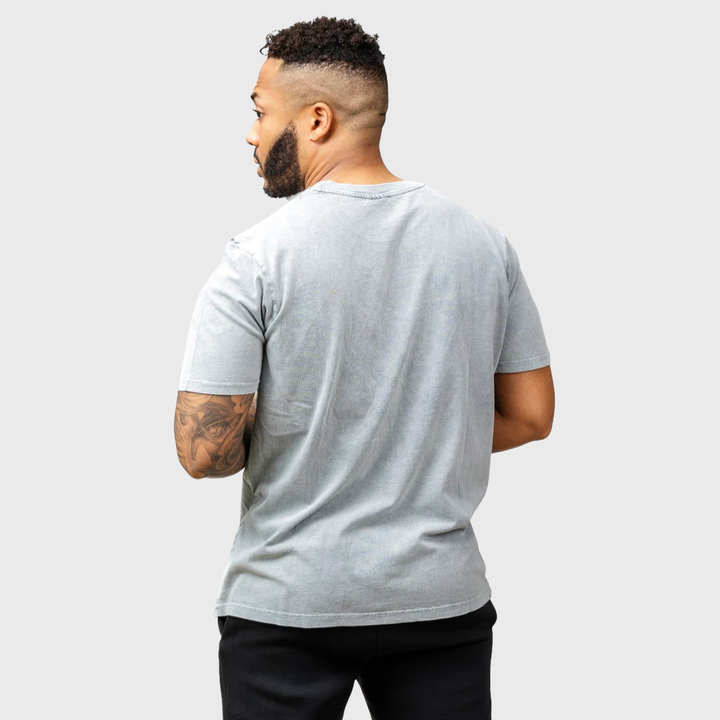 OXEN Est. 2010 Washed Tee Grey