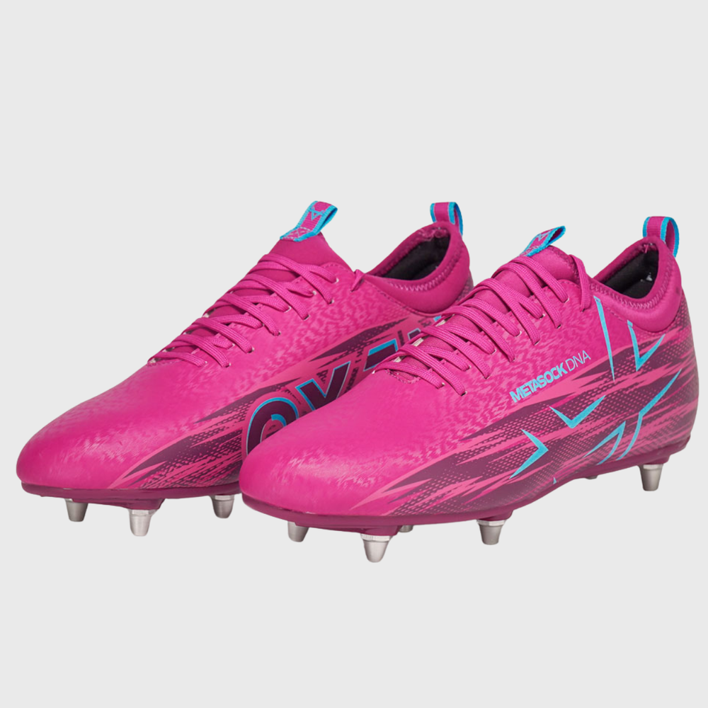 Oxen Meta X 6 Stud Youth Rugby Boots Purple Haze - Rugbystuff.com