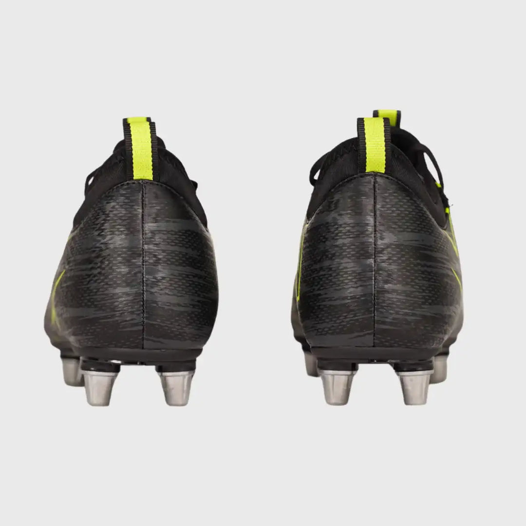 Oxen Meta X 8 Stud Rugby Boots Black Onyx - Rugbystuff.com