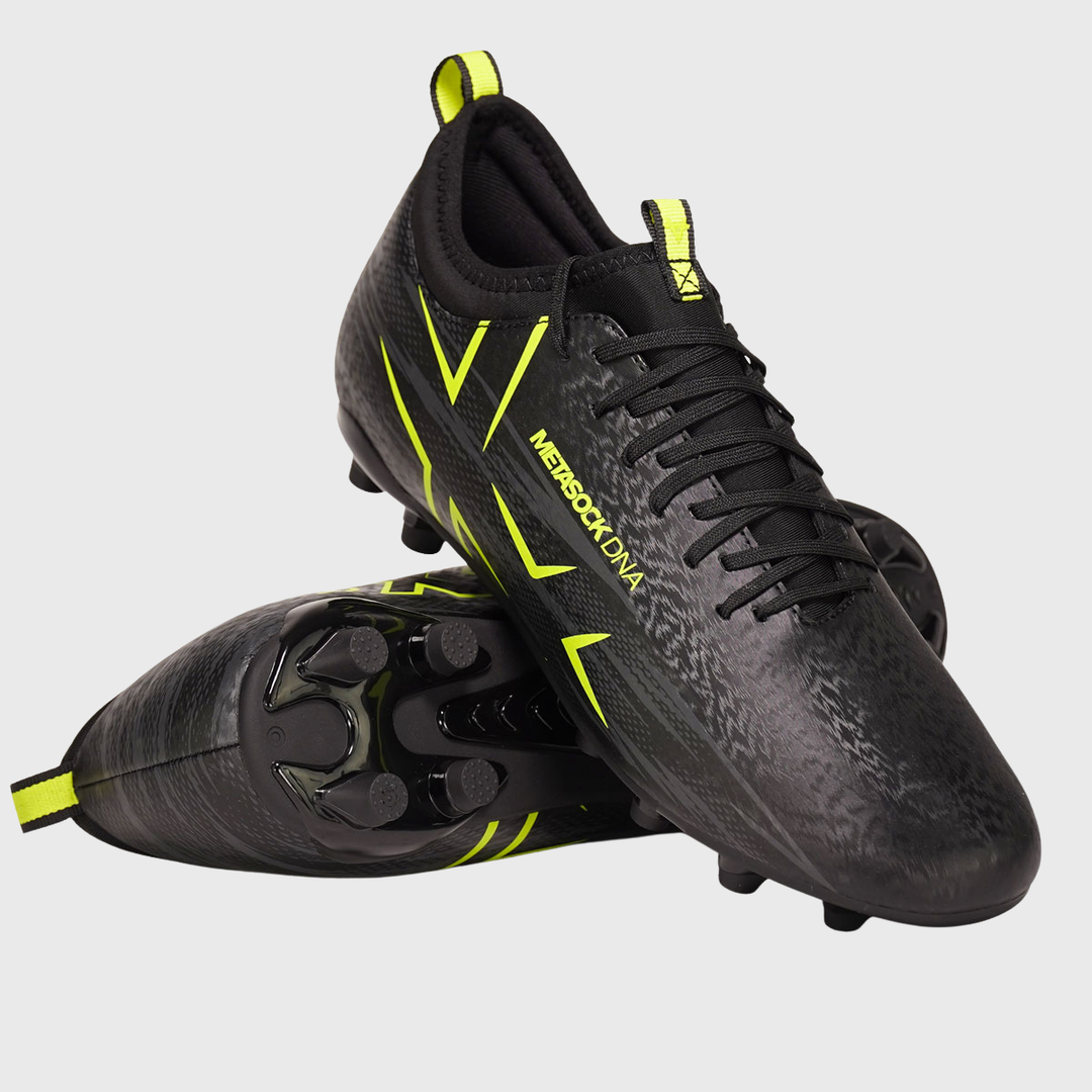 Oxen Meta X AG Junior Rugby Boots Black Onyx - Rugbystuff.com
