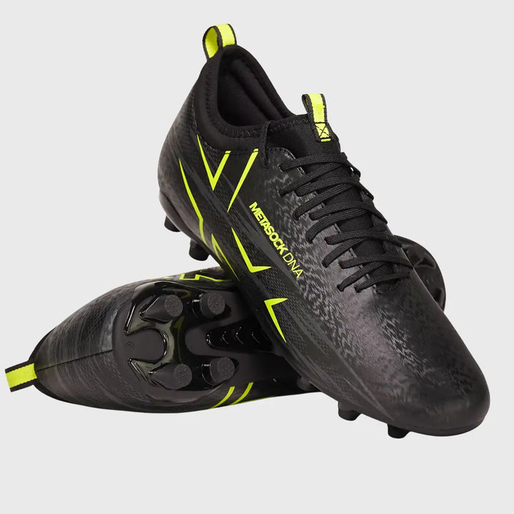 Oxen Meta X AG Junior Rugby Boots Black Onyx - Rugbystuff.com