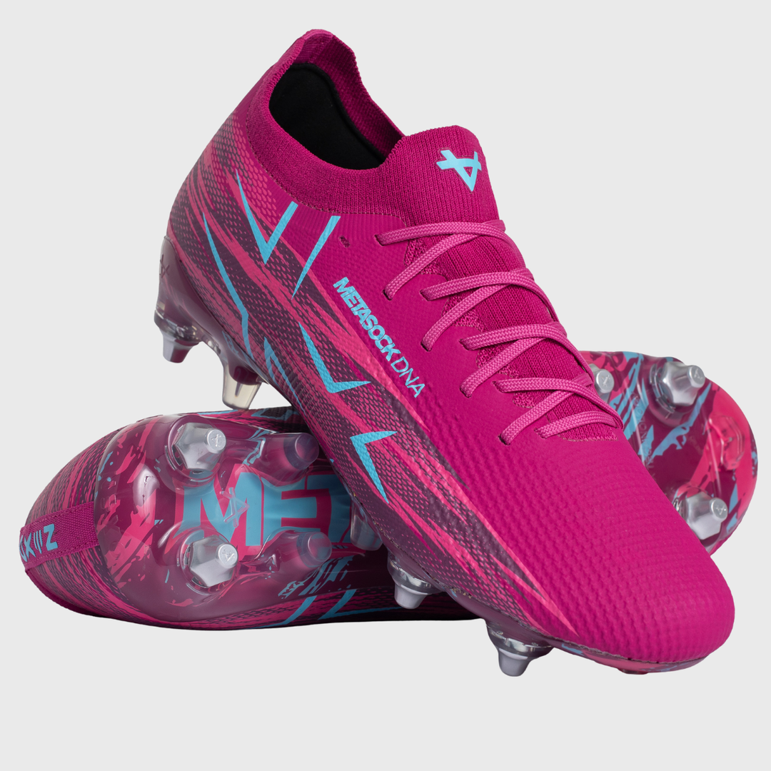 Oxen Metasock SG Rugby Boots Purple Haze