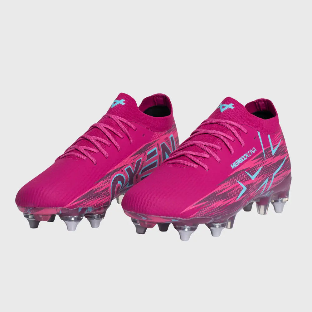 Oxen Metasock SG Rugby Boots Purple Haze - Rugbystuff.com