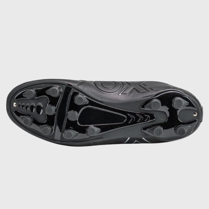 OXEN Raptor Pro HG Rugby Boots Black/Silver