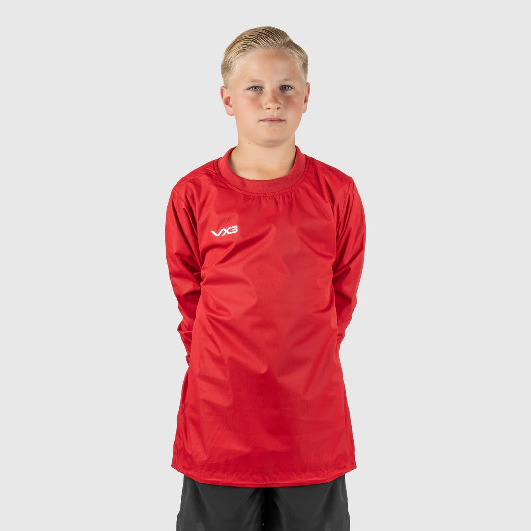 VX3 Primus Contact Top Kids Red - Rugbystuff.com