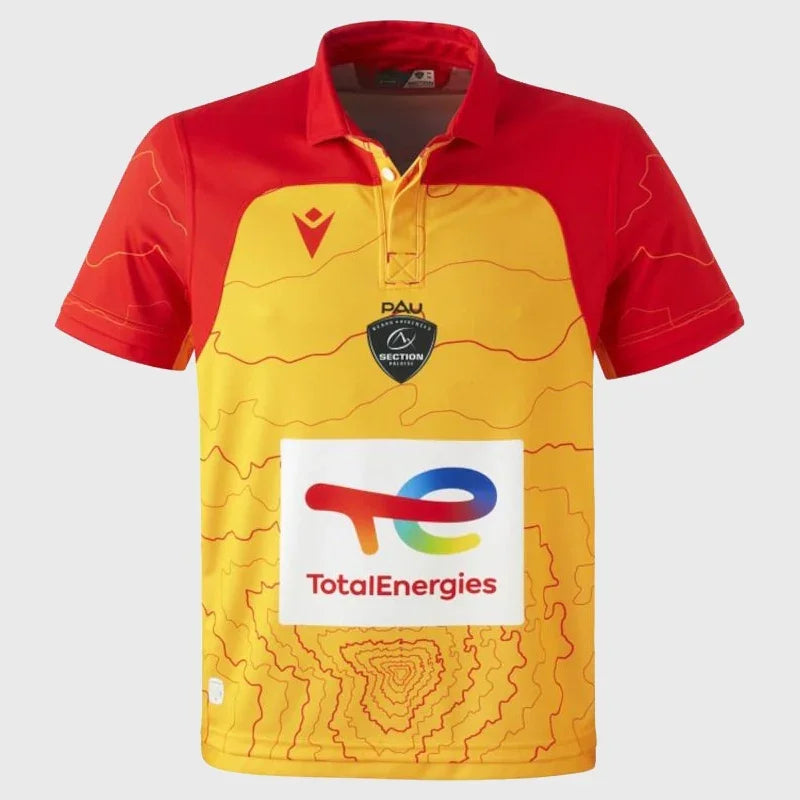 Maillot Entrainement débardeur Rugby Section Paloise SP Pau Macron