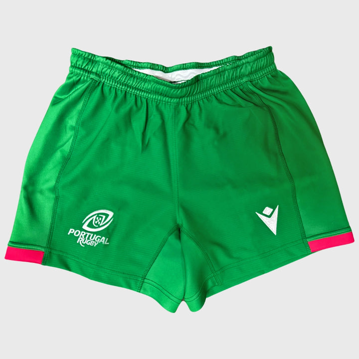 Macron Portugal Men's Away Rugby Shorts 2023/24 - Rugbystuff.com