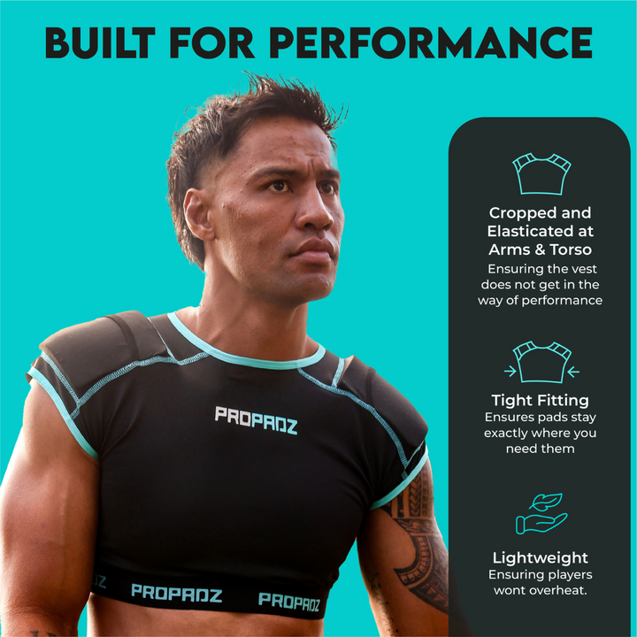 Propadz AC Gel Rugby Shoulder Pads