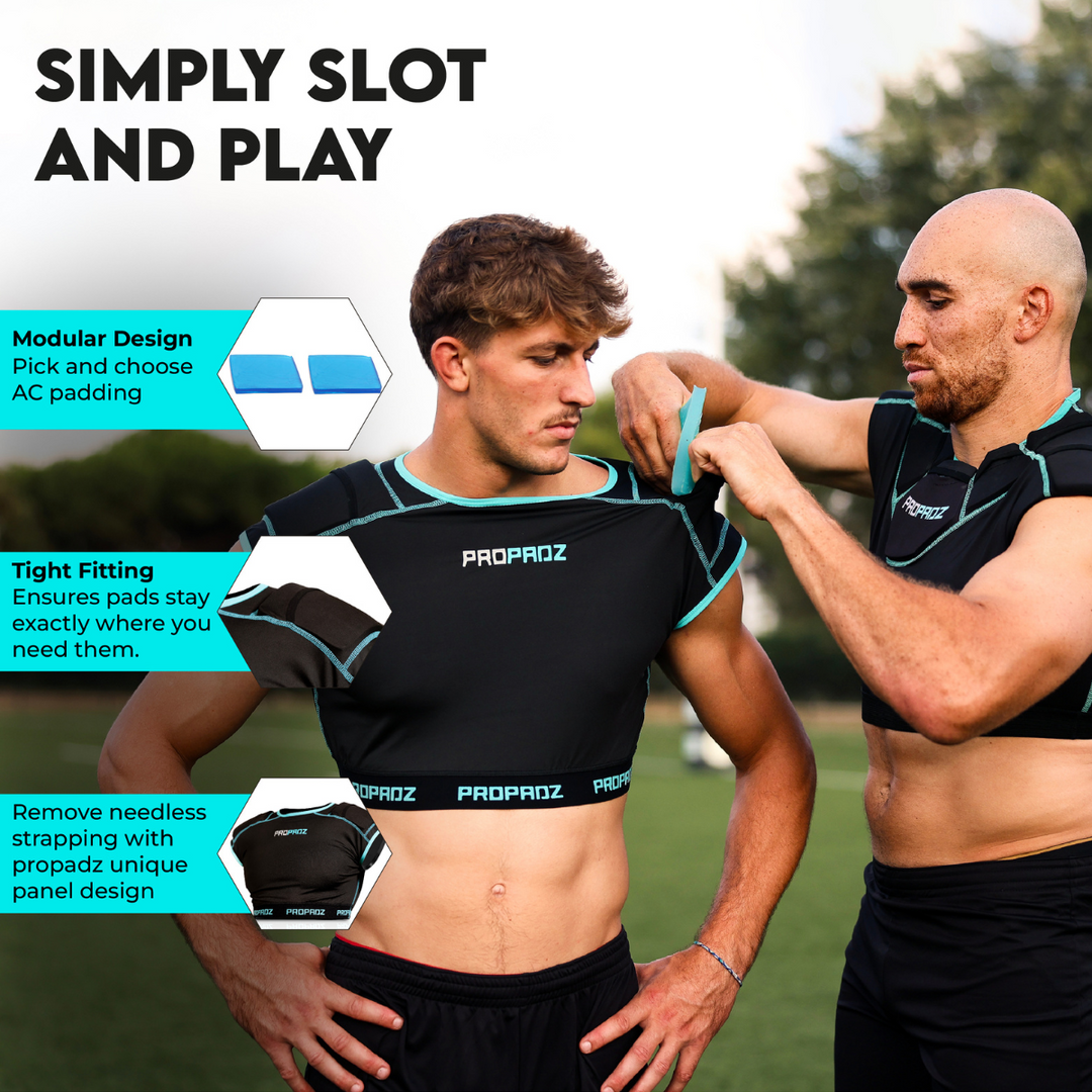 Propadz AC Gel Rugby Shoulder Pads