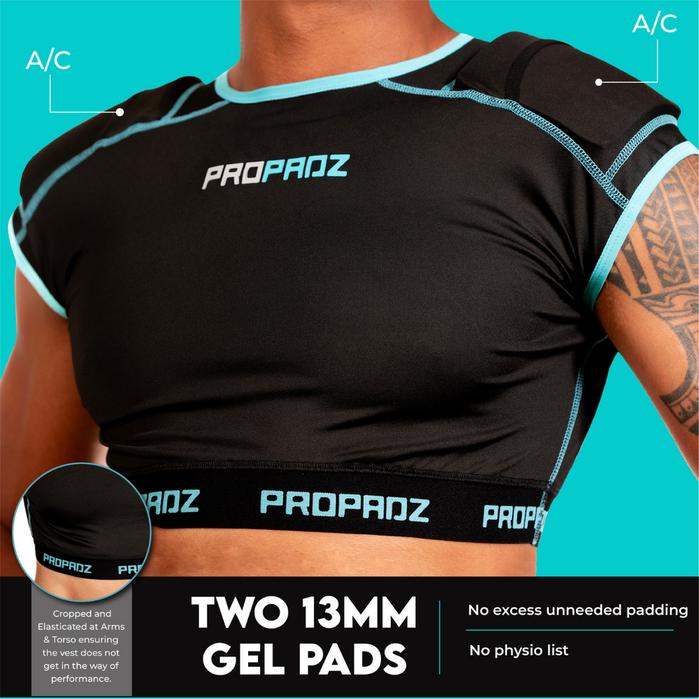 Propadz AC Gel Rugby Shoulder Pads - Rugbystuff.com