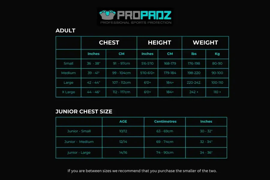 Propadz AC Gel Rugby Shoulder Pads