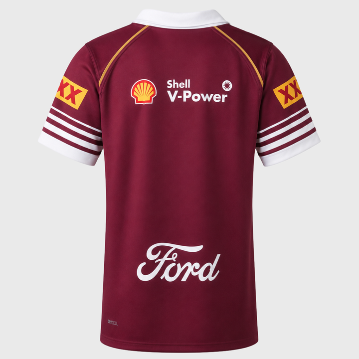 Puma Queensland Maroons Rugby League Home Replica Shirt 2026