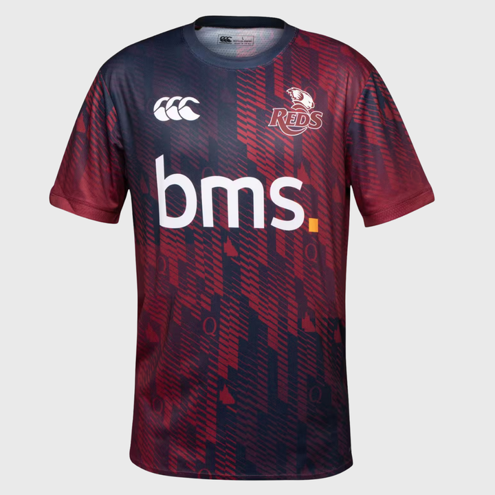 Canterbury Queensland Reds Men's Tee Maroon - Rugbystuff.com