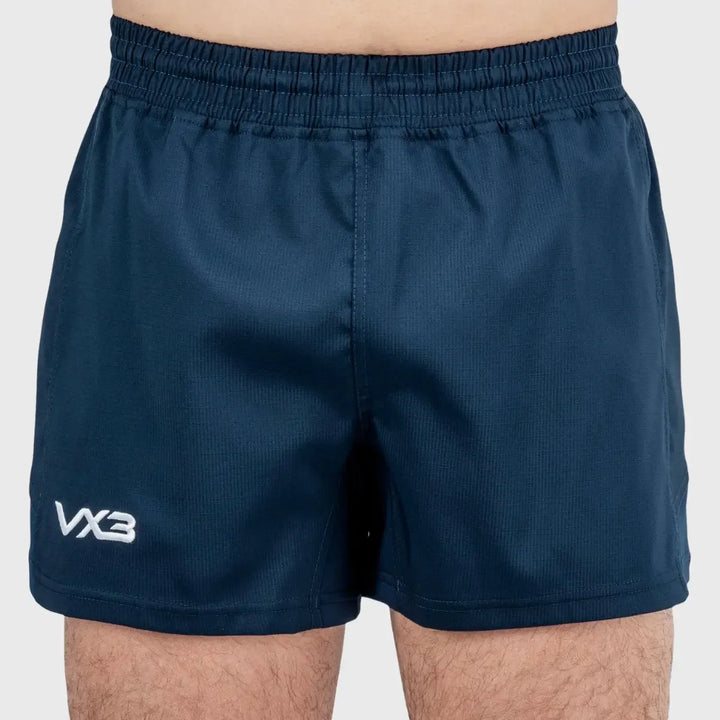 VX3 Revo Rugby Shorts Navy - Rugbystuff.com