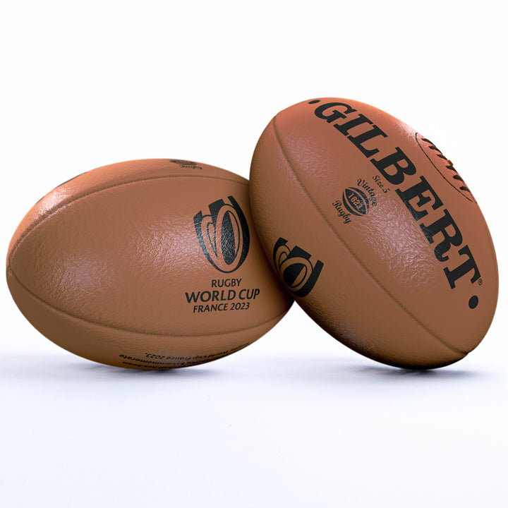 Gilbert Rugby World Cup 2023 Leather Rugby Ball - Rugbystuff.com